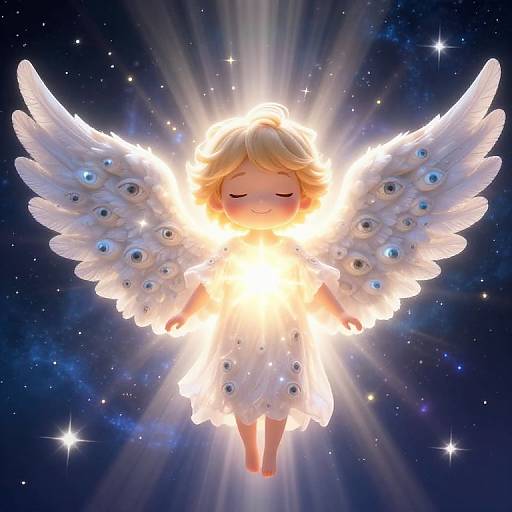 Youthful Biblically Accurate Angel