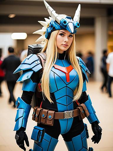 Lifestyle costume photo of Gunner (sekaiju). Cosplay clothes