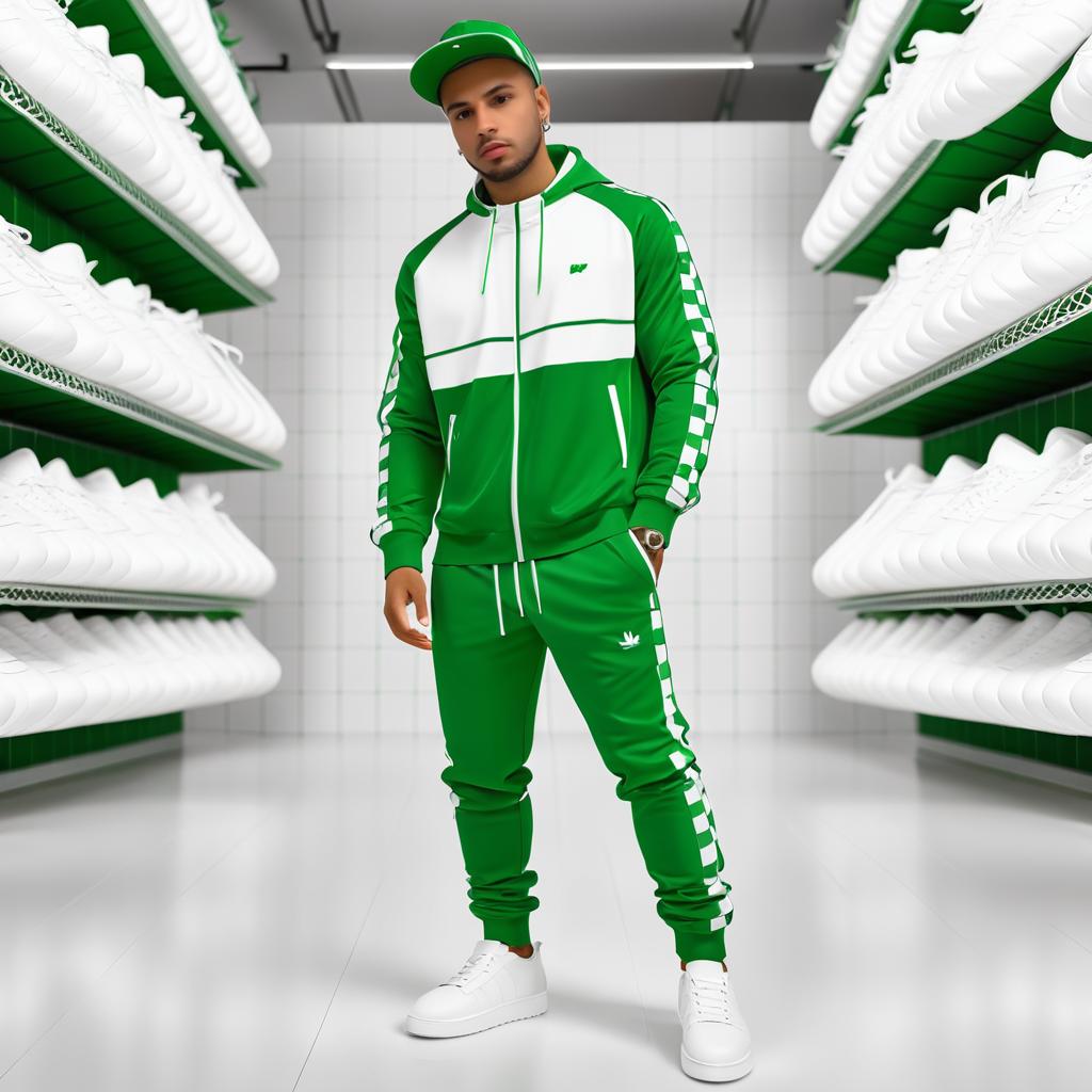 YZY Gap Inspired 3D Tracksuit Design