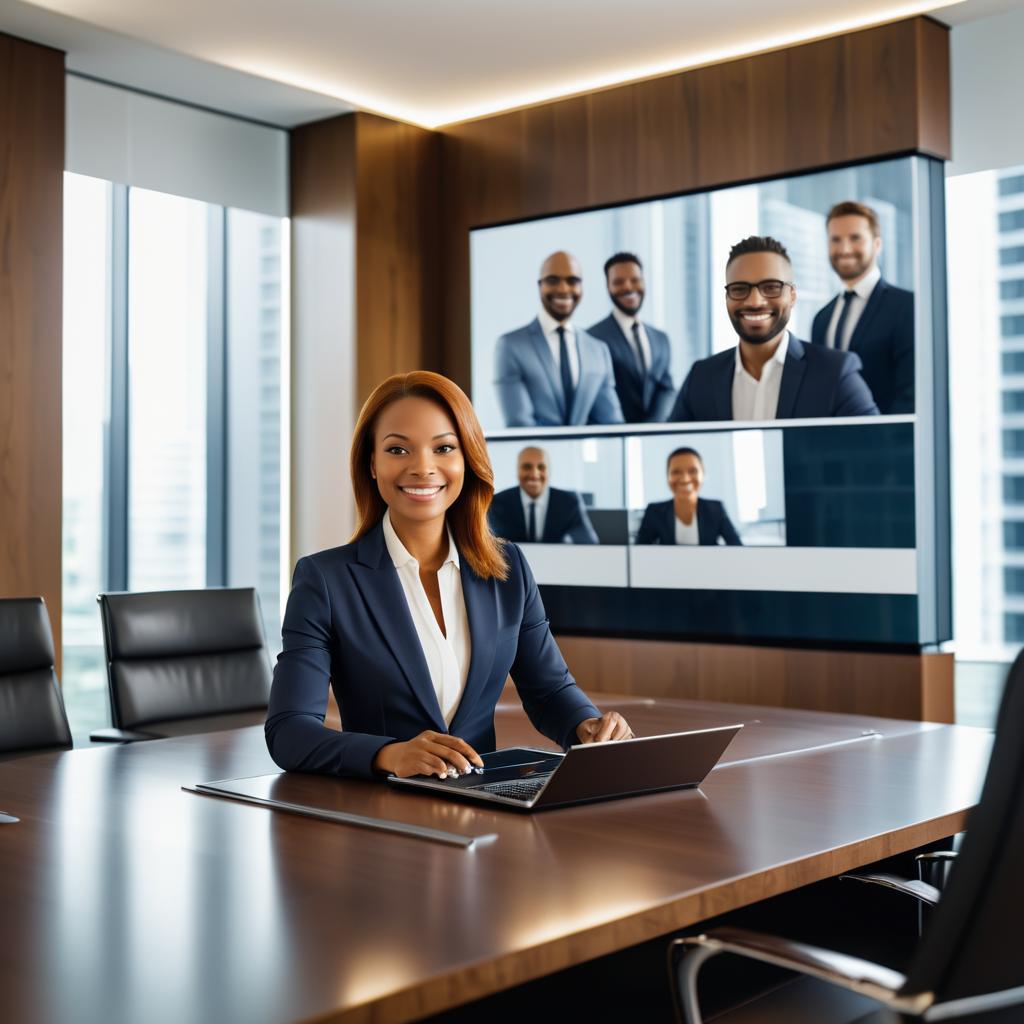 Modern Executive Boardroom Photography