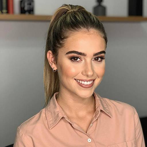 Cheerful Young Woman Portrait Photography