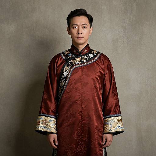 Man in Traditional Chinese Costume