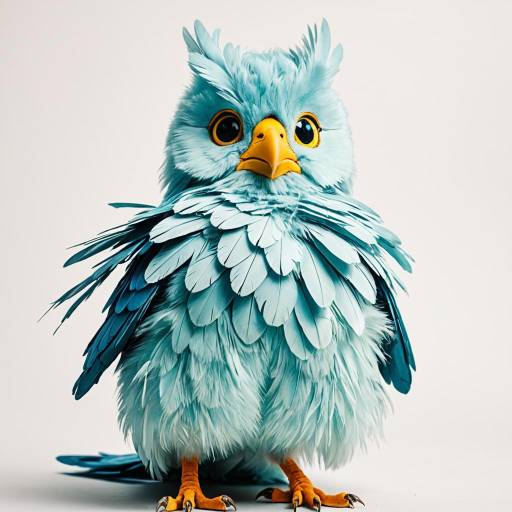 Whimsical Bird Cosplay with Kittens