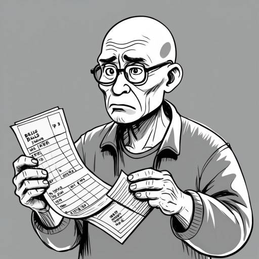 Worried Wojak with Overdue Bills Sketch
