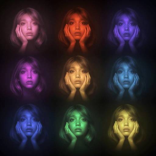 Emotional Swirls of Color and Light