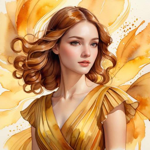 Elegant Portrait of a Young Woman