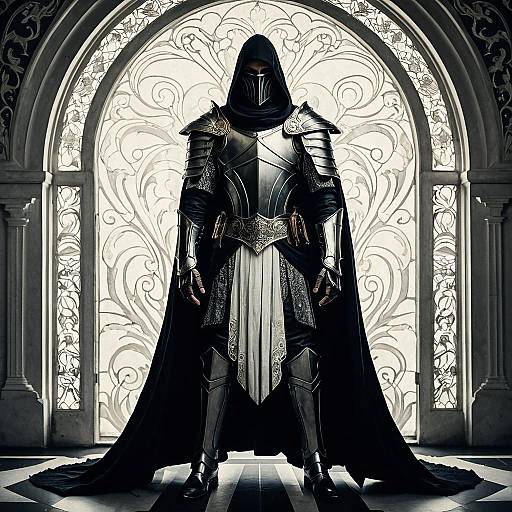 Shadow Assassin in Elegant Armor