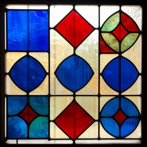 Geometric Stained Glass Patterns