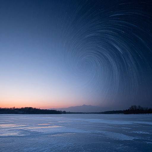 Dual Sky of Dawn and Midnight