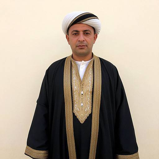Tunisian Man in Traditional Attire