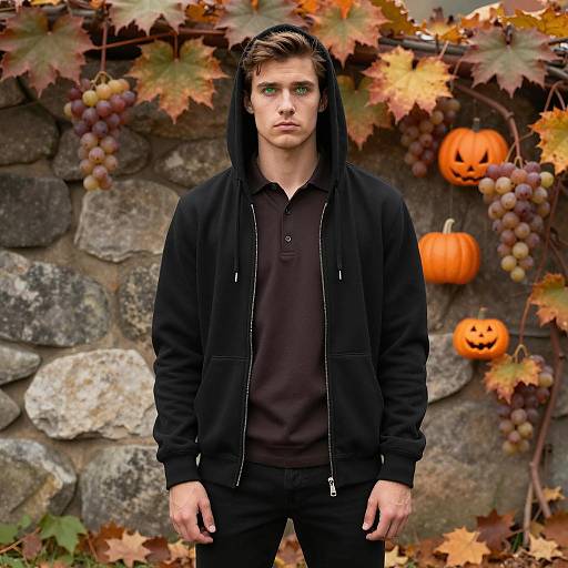 Photorealistic Halloween Outfit Portrait