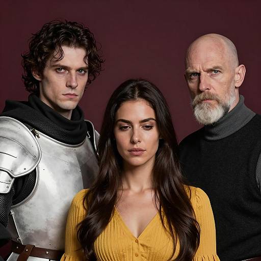 Dramatic Trio with Medieval and Modern Styles