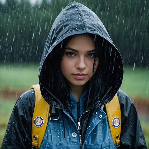 Realistic Coraline-Inspired Rain Outfit