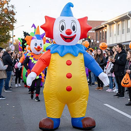 Giant Inflatable Clown Halloween Costume