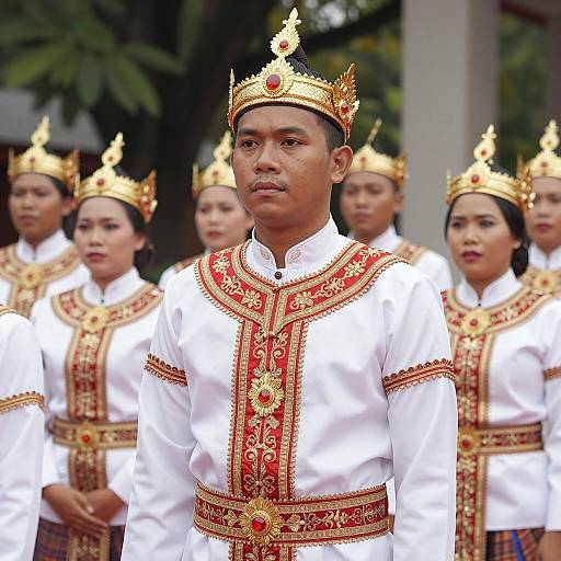Filipino Choir in Traditional Attire