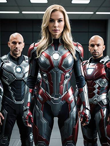 Wanda in Ultron Armor Sci-Fi