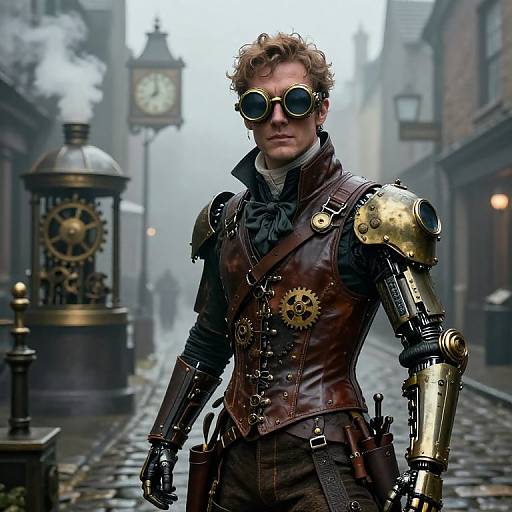 Victorian Steampunk Adventurer Design