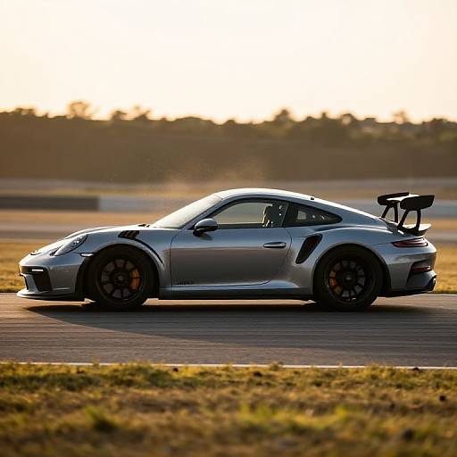 GT3 RS Side View Golden Hour