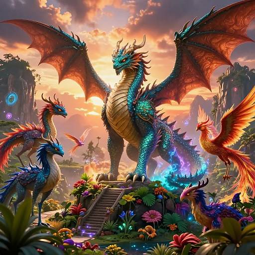 Zako Mythical Beast Tamer Scene