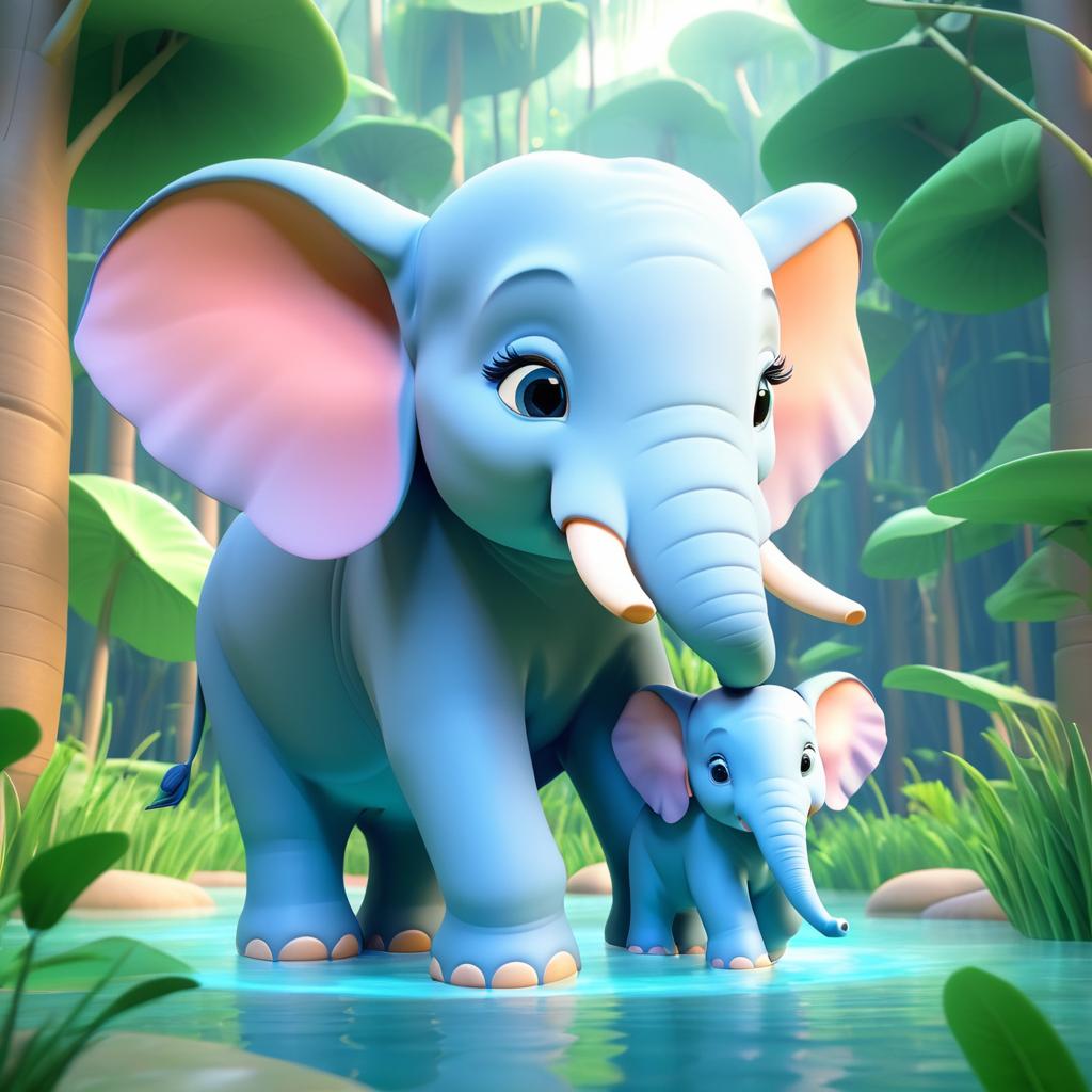 Tender Bond: A Pixar Elephant Adventure