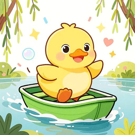 Joyful Duckling Pedal Boat Adventure