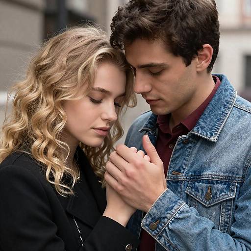 Softly Lit Urban Intimate Portrait