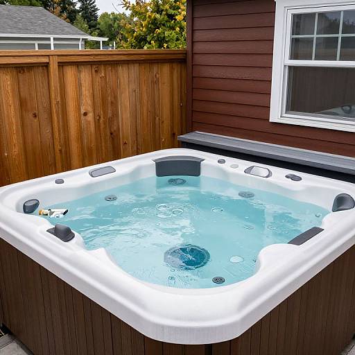 Backyard Arctic Spas Hot Tub
