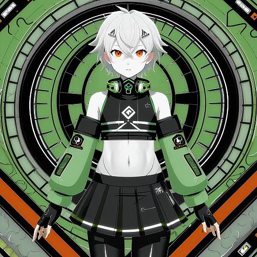 Illustration of Anby demara, zenless zone zero in the style of Koumei (twinameless)