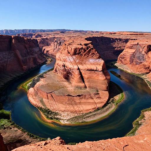 3D Colorado River Bend Landscape