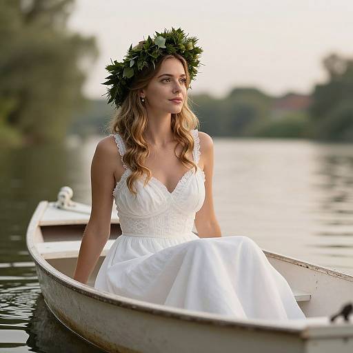 Romantic European Love Story in Boat