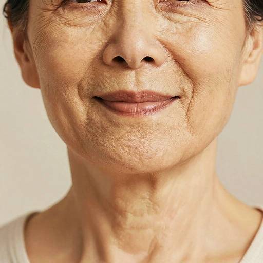 Elegant Elderly Woman Portrait Enhancement