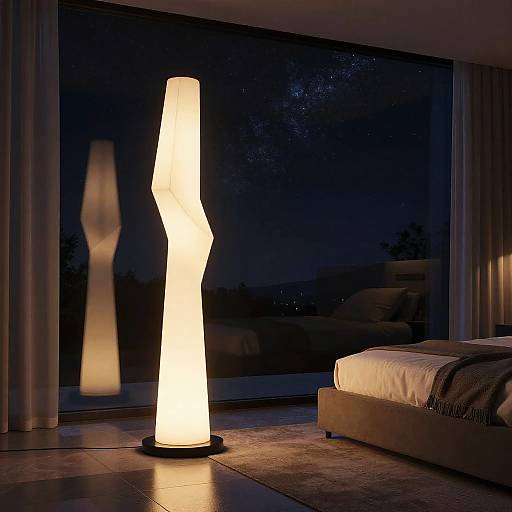 Futuristic Luxurious Bedroom Interior