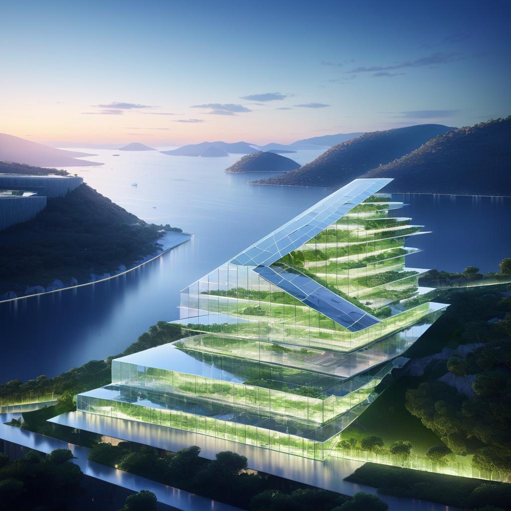 Futuristic Luxury Sky Hotel Concept