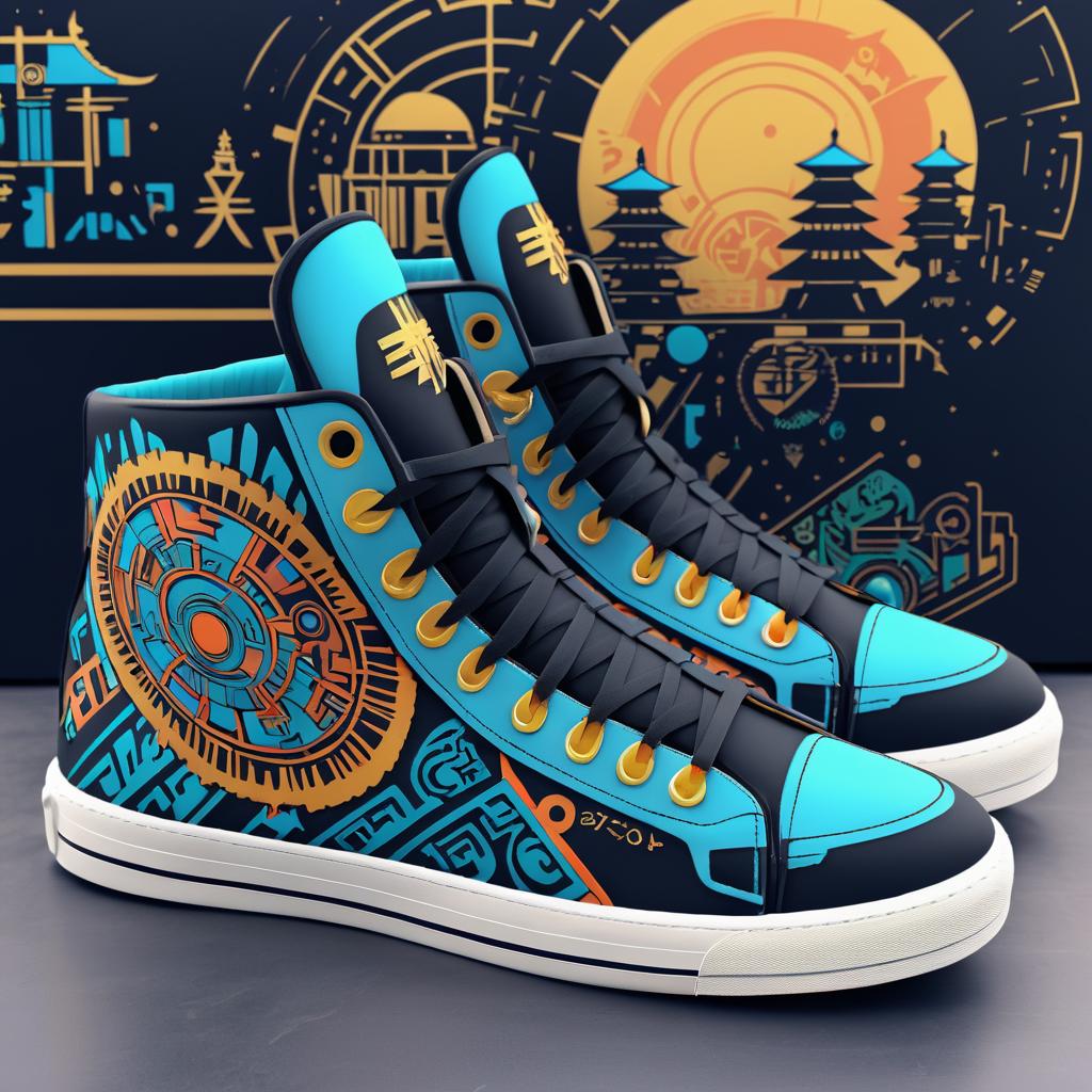 Unique Fantasy JRPG Sneaker Design