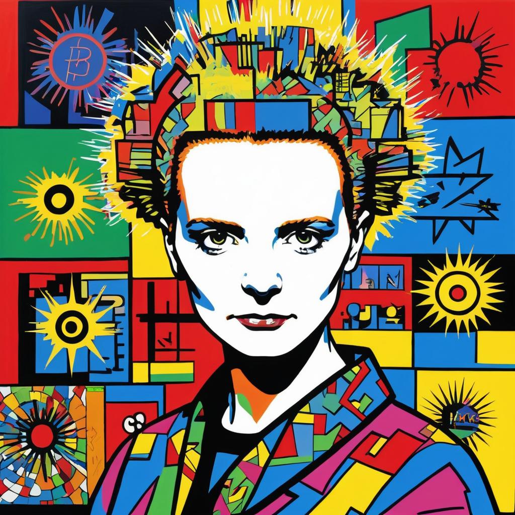 Marie Curie: Superhero Portrait Art