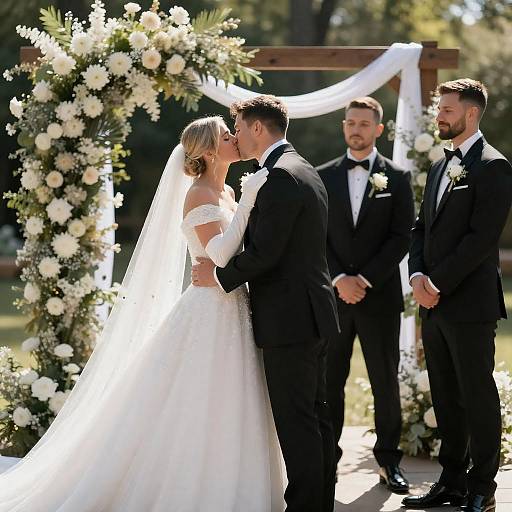 Intimate Wedding Ceremony in Nature