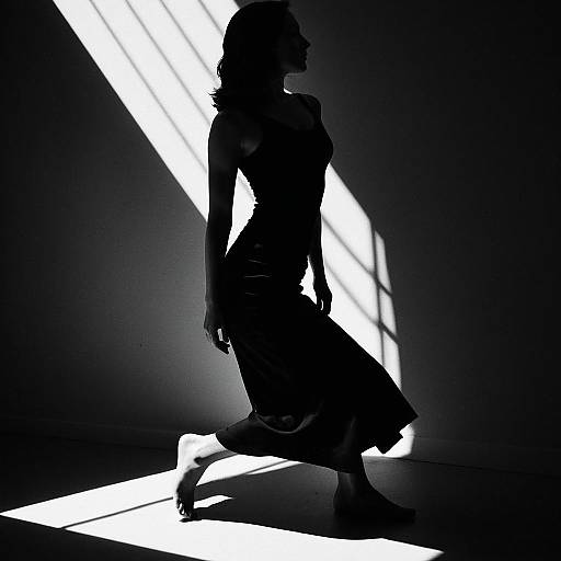 Timeless Cinematic Monochrome Nude Study