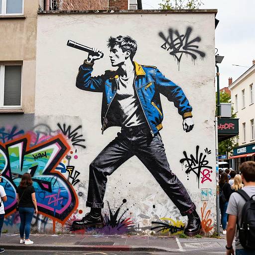 Vibrant Urban Street Art Scene