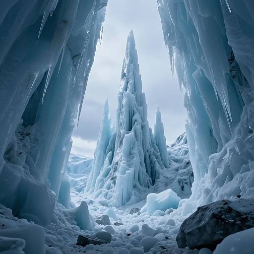 Ethereal Icy Realm of Creation