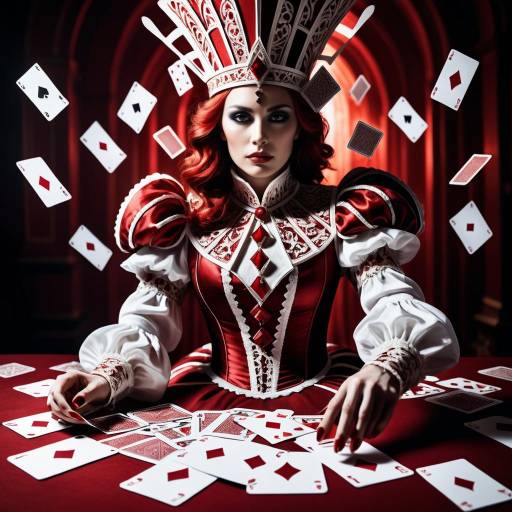 Surreal Fantasy Portrait in Card Costume