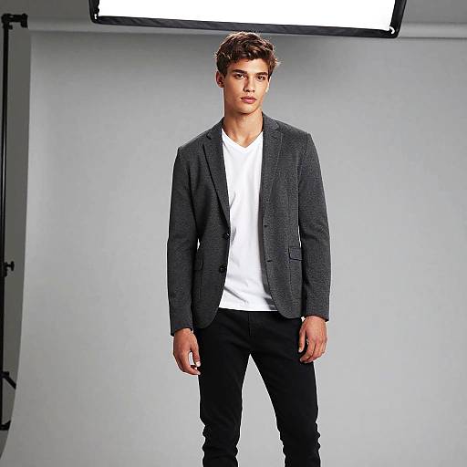 Casual Chic Male Fashion Portrait