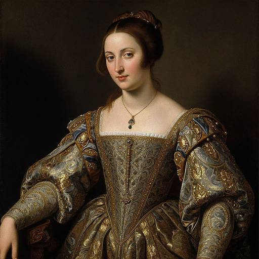 Renaissance Woman in Raphael Style