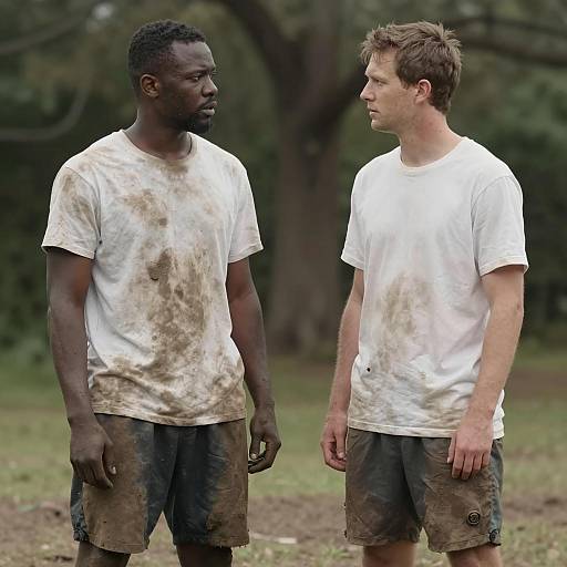 Confrontation in the Muddy Outdoors