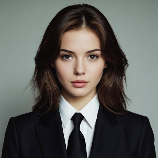 Elegant Solo Portrait of a Woman
