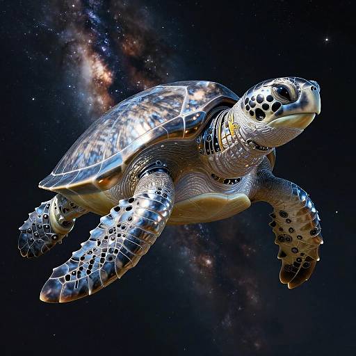 Stippled Sea Turtle Cartographer Android