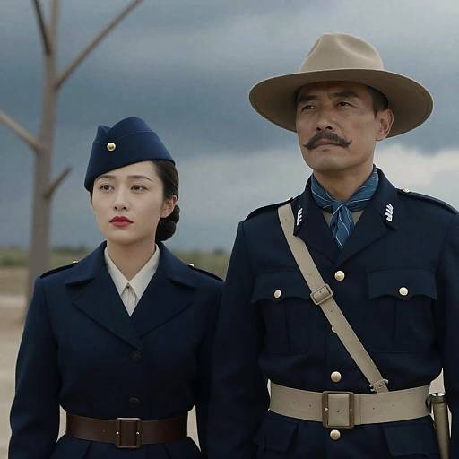 Western Duo Under Gloomy Skies