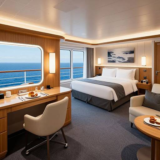 Deluxe Ocean View Stateroom Details
