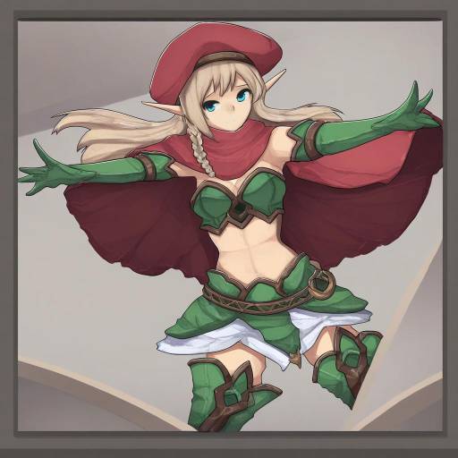 Illustration of Alleyne (queen's blade), queen's blade in the style of Shuuko (s h uuko)