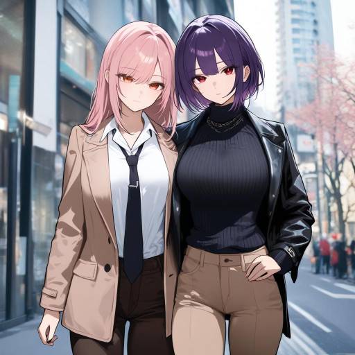 Stylish Character in Casual Fashion