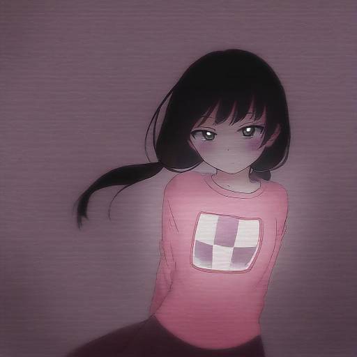 Illustration of Monoko, yume nikki in the style of Sakieko
